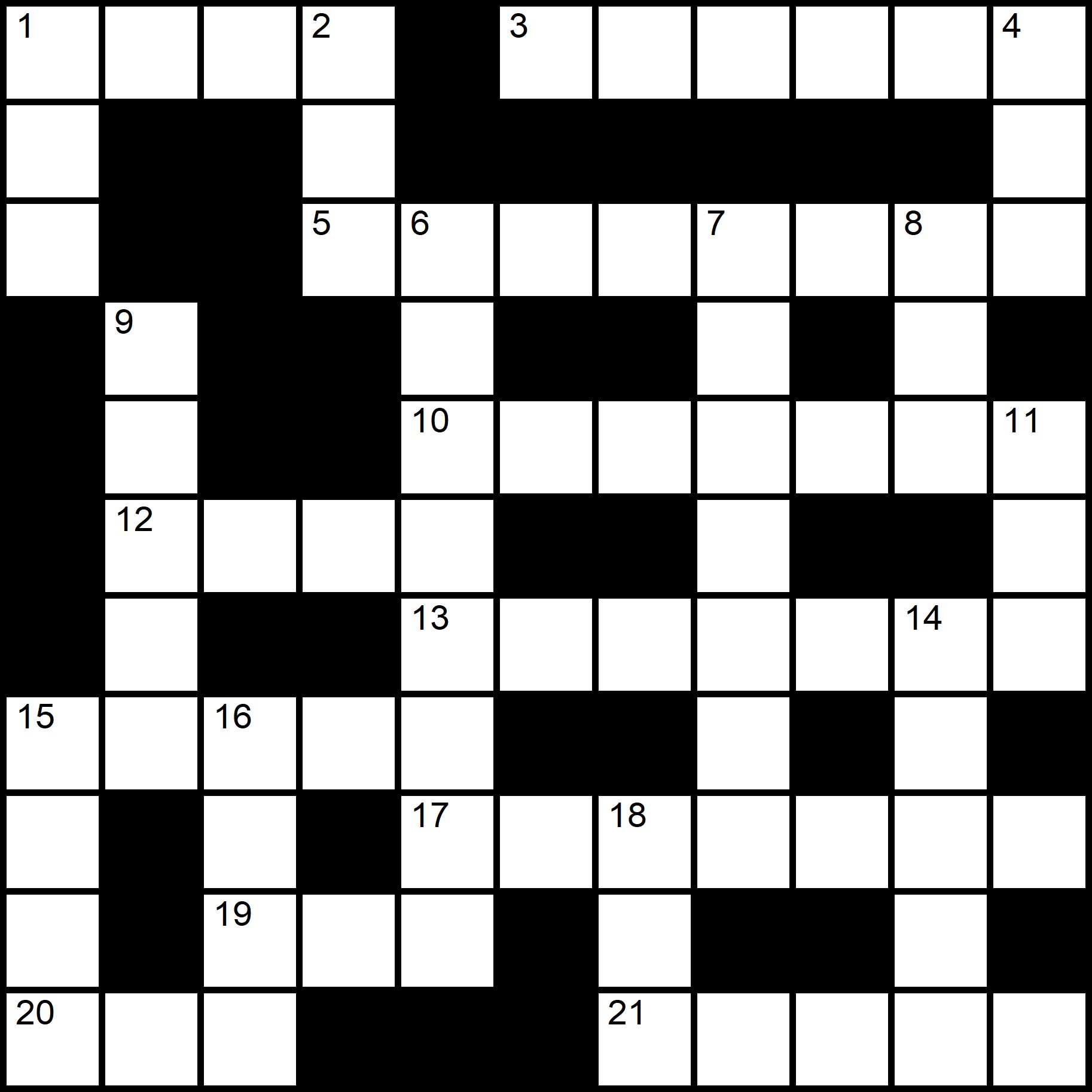 crossword puzzle maker free